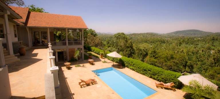 Machweo Wellness Retreat Pool in Arusha, Tanzania