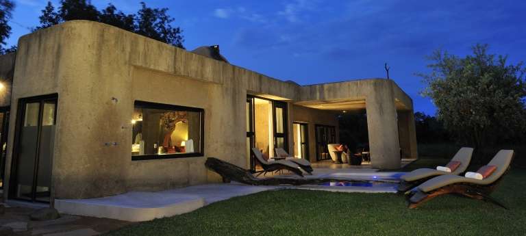 Sabi Sabi Earth Lodge Exterior, Sabi Sand Game Reserve, South Africa