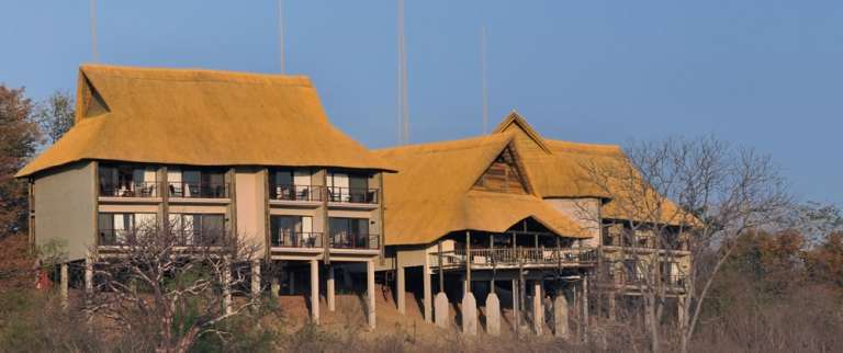 The Outdoor view at Victoria Falls Safari Club, Zimbabwe