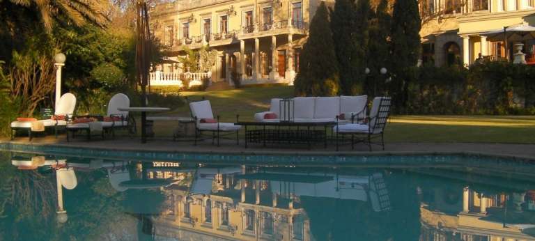 View of the Hotel from the Swimming Pool at Fairlawns Boutique Hotel & Spa