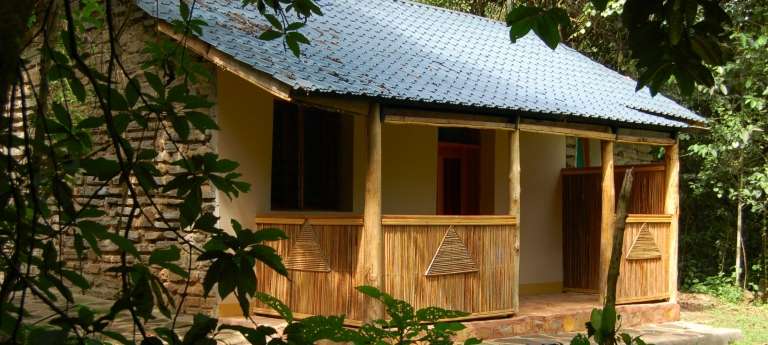 Primate Lodge Kibale Forest cottage exterior, Kibale National Park, Uganda