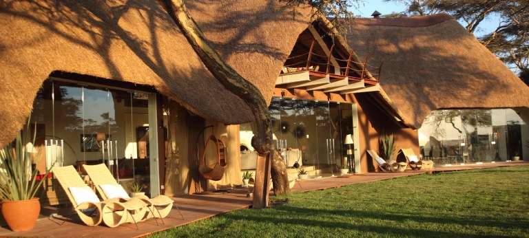 Solio Lodge Exterior in Laikipia, Kenya