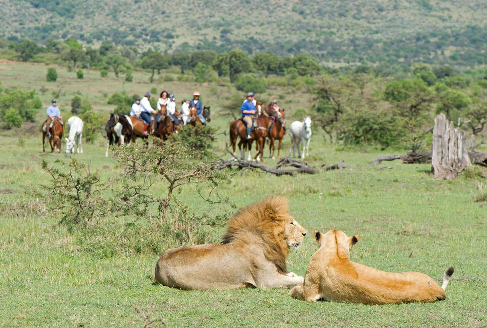 horseback safari in kenya